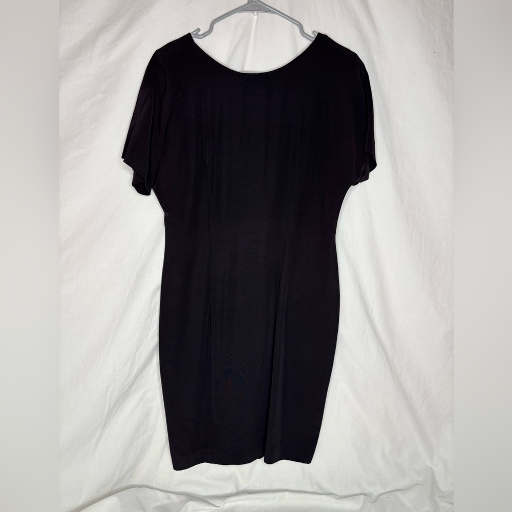 vintage Late Edition Ltd. little black dress size8 low back zipper in back